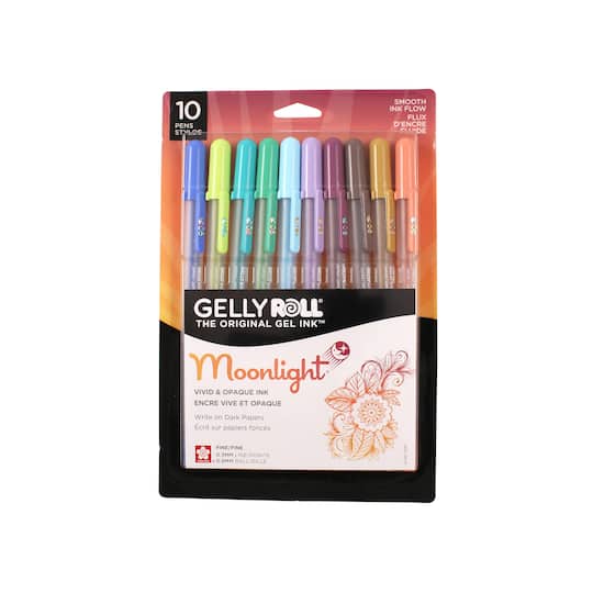 Gelly Roll® Moonlight 06 Fine Point Gel Pen 10 Color Set